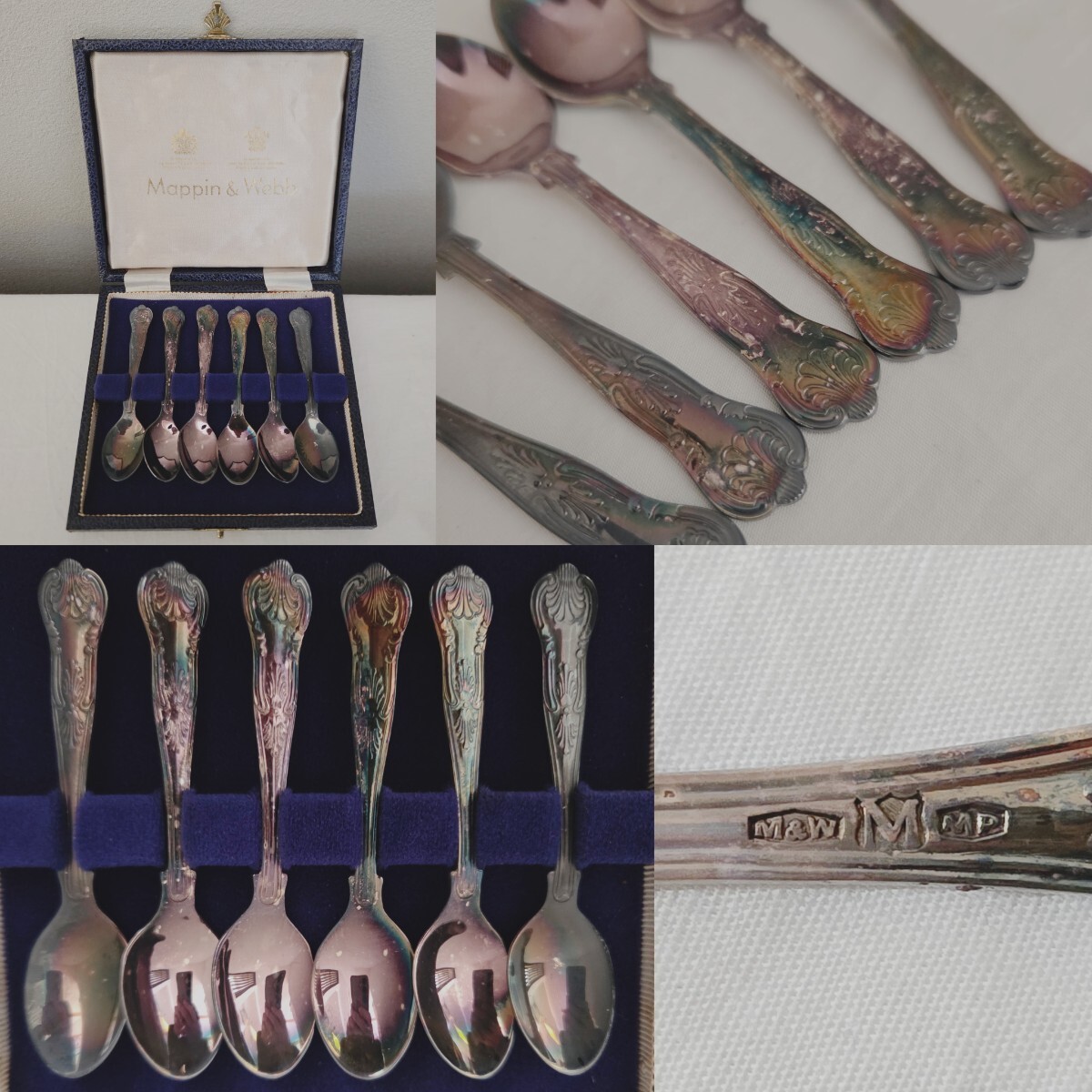 Yahoo!オークション -「マッピン ウェッブ」(カトラリー) (銀製)の落札