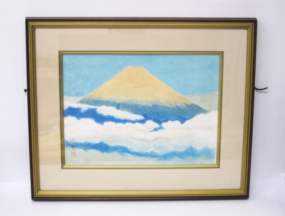 Yahoo!オークション -「赤富士」(版画) (美術品)の落札相場・落札価格