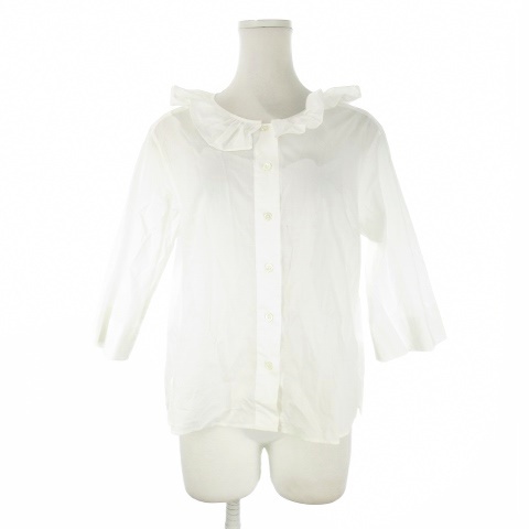 Yahoo!オークション -「マーガレットハウエル ブラウス フリル」(長袖