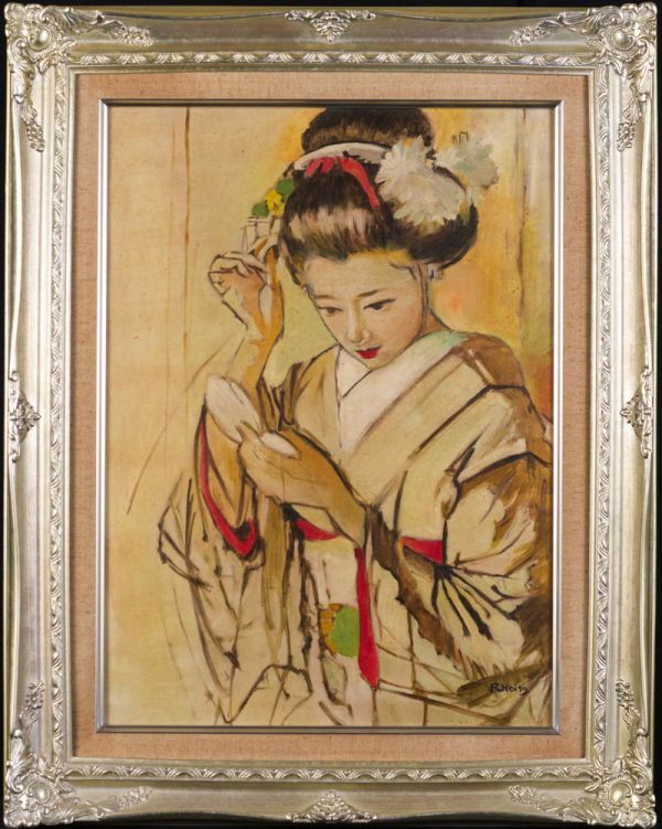 Yahoo!オークション -「小磯良平」(油彩) (絵画)の落札相場・落札価格