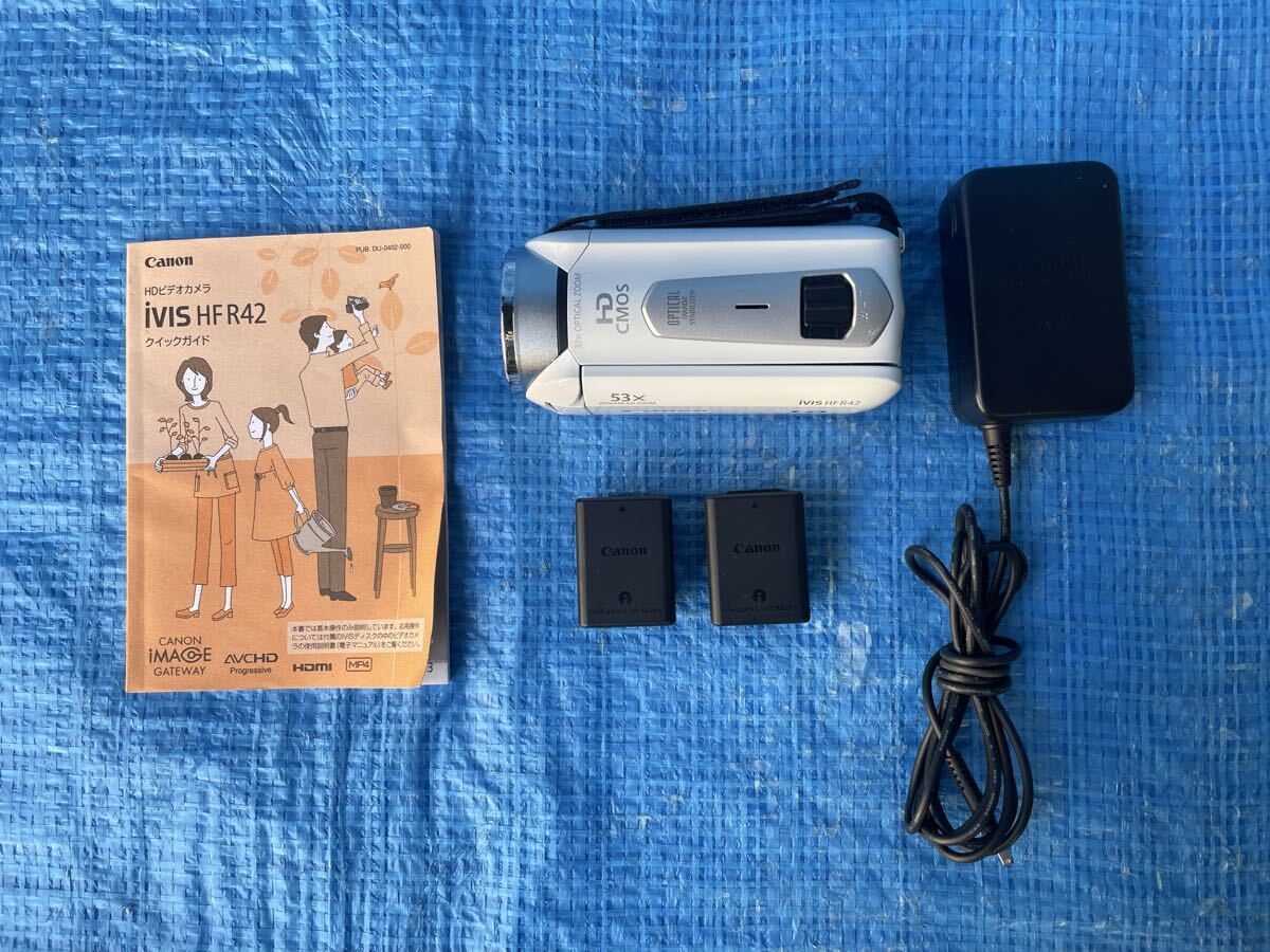 Yahoo!オークション -「ivis hf r42」(ビデオカメラ) (カメラ、光学