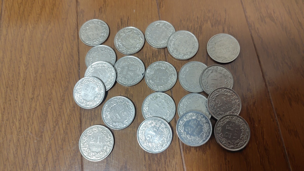 スイス硬貨の値段と価格推移は？｜20件の売買データからスイス硬貨の