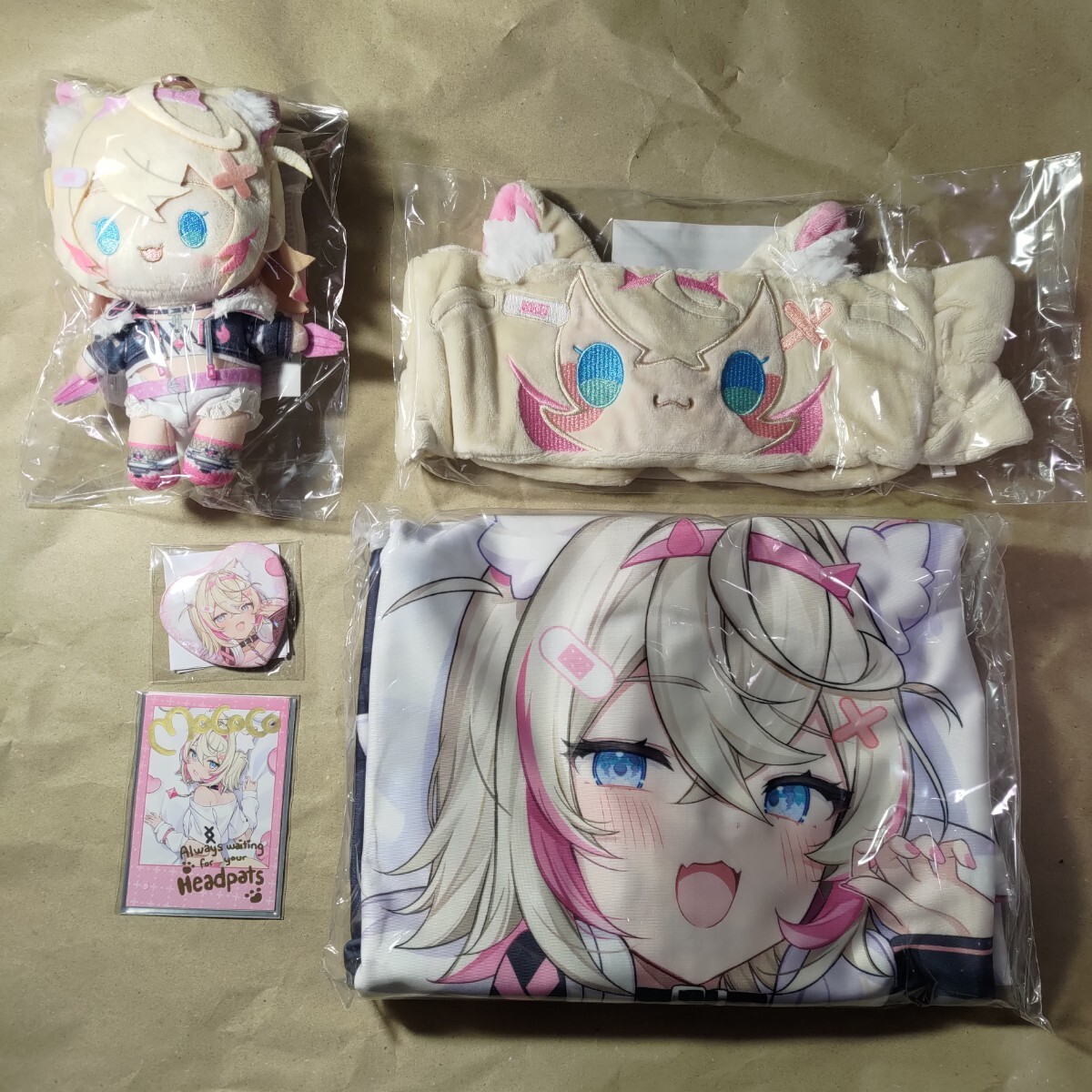 七詩ムメイ 誕生日記念2023グッズセット 直筆サイン入りチェキ風