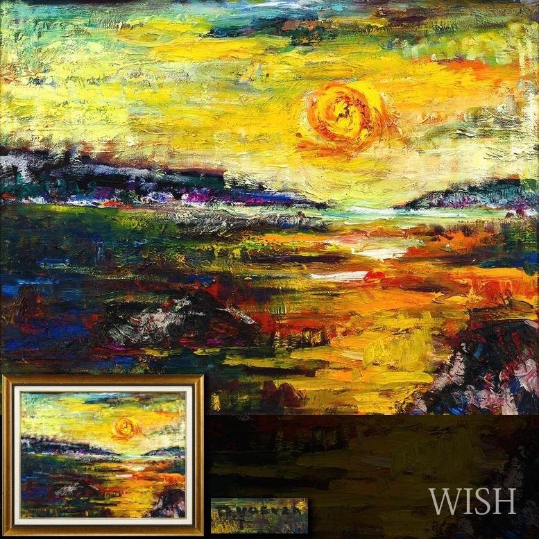 Yahoo!オークション -「厚塗り.」(油彩) (絵画)の落札相場・落札価格