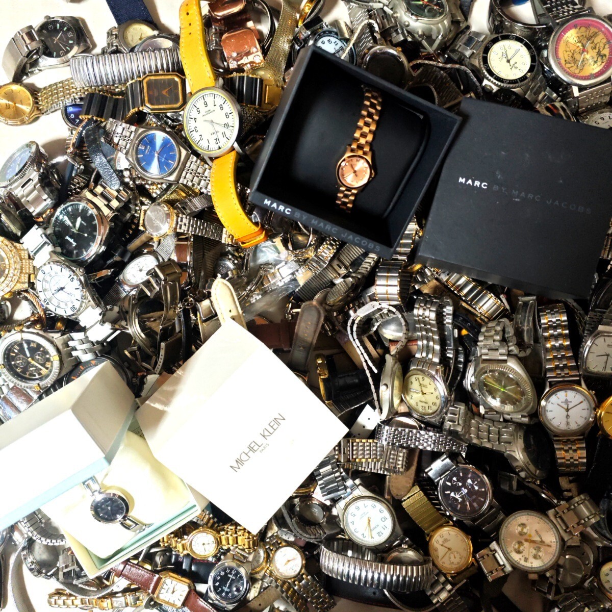 Yahoo!オークション -「ジャンク腕時計まとめて」の落札相場・落札価格