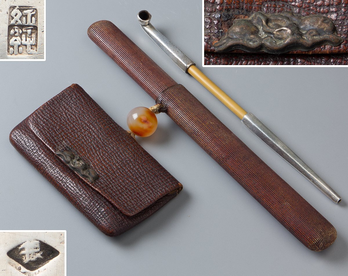 Yahoo!オークション -「キセル」(根付) (東洋彫刻)の落札相場・落札価格