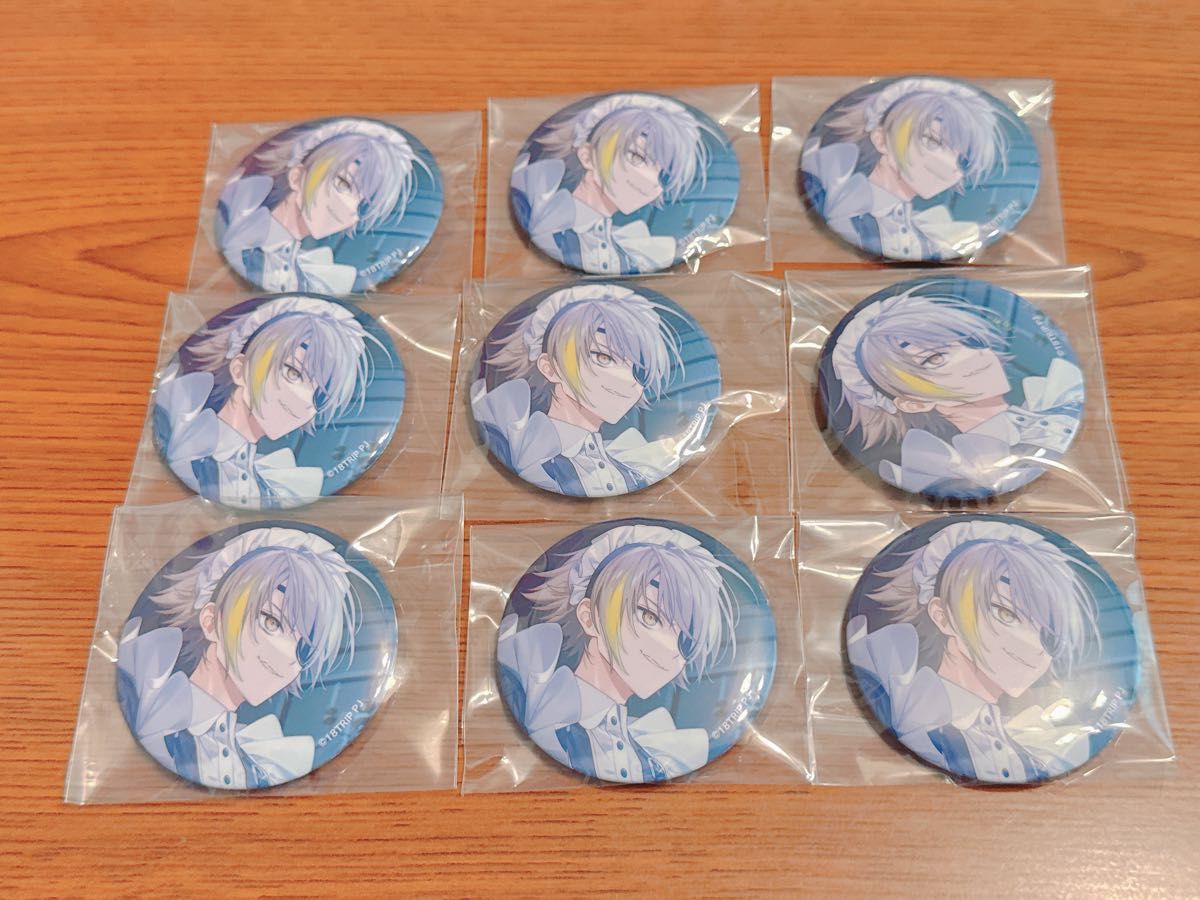 エイトリ 白光琉衣 白光糖衣 バーブロ 全体会議 缶バッジ 18TRIP