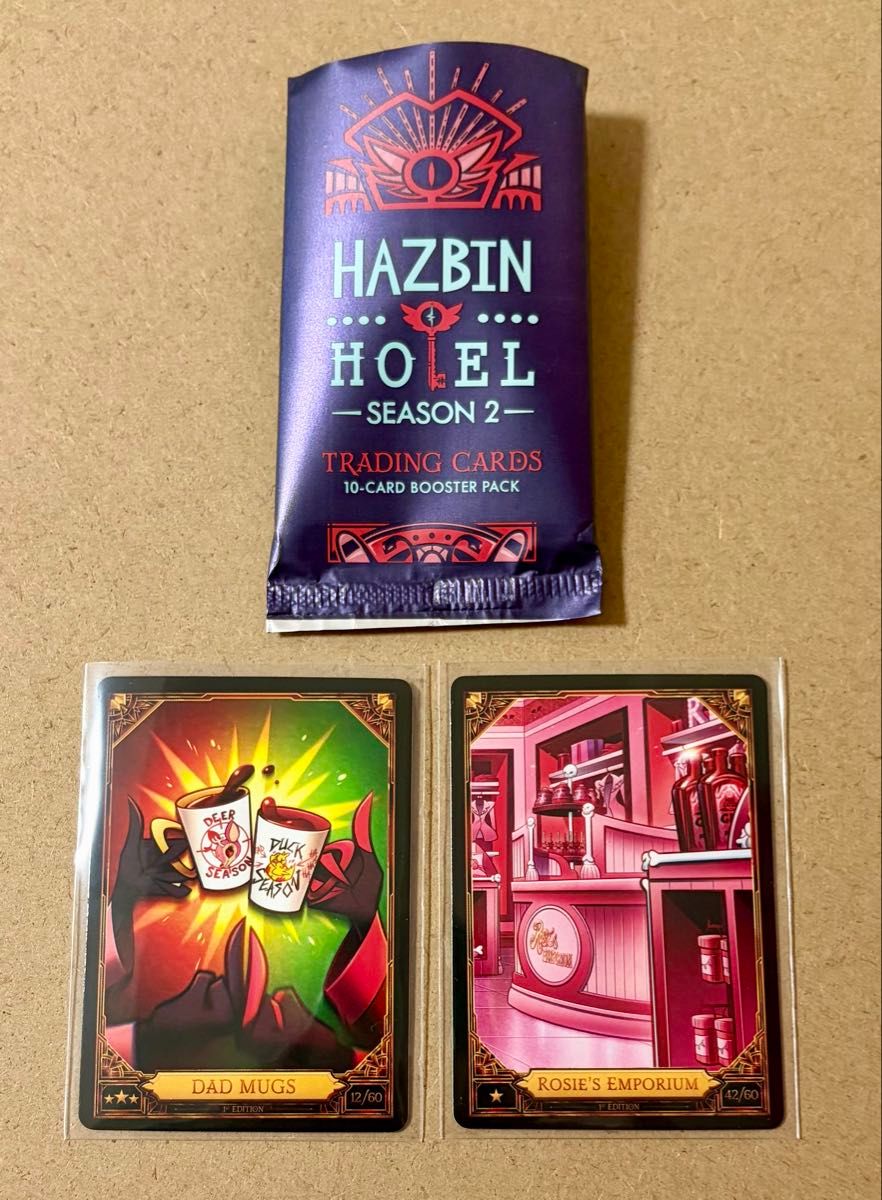 初版】【激レア】Hazbin hotel ハズビンホテル トレカ カード foil