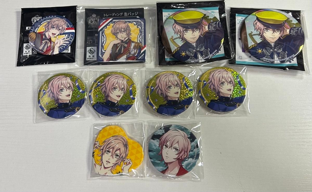 天草 シオン】22点 うたプリ 缶バッジ アクスタ アクキー 色紙