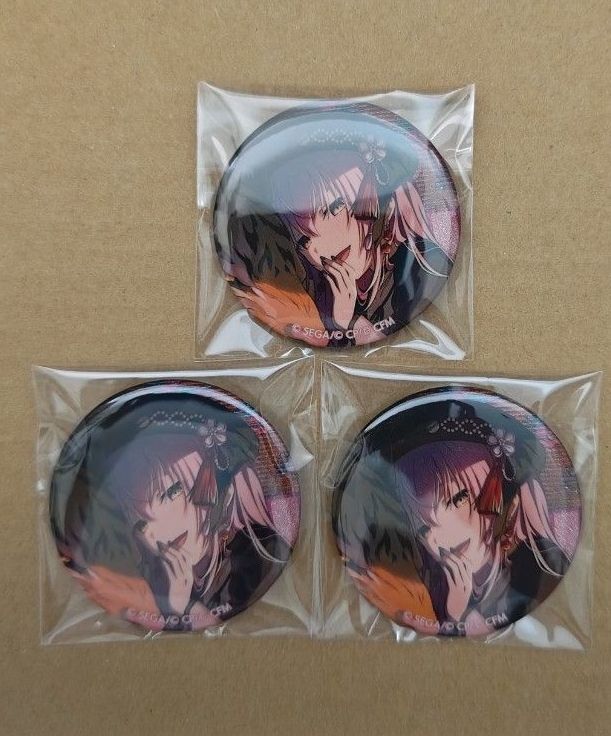 巡音ルカ】プロセカ グリッター缶バッジ 48B｜Yahoo!フリマ（旧PayPay