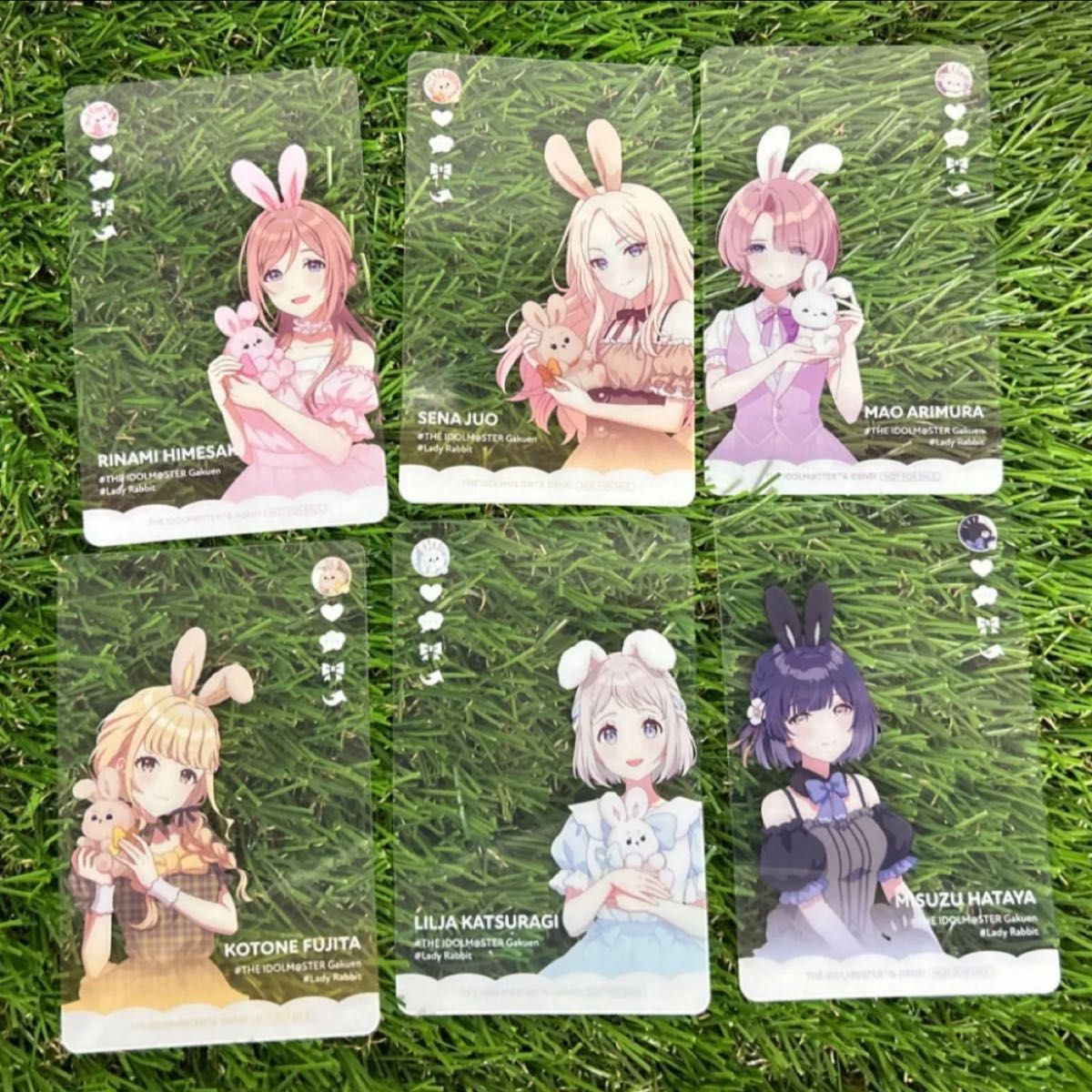 4点 藤田ことね 学園アイドルマスター GIGO コラボ Lady Rabbit ハート