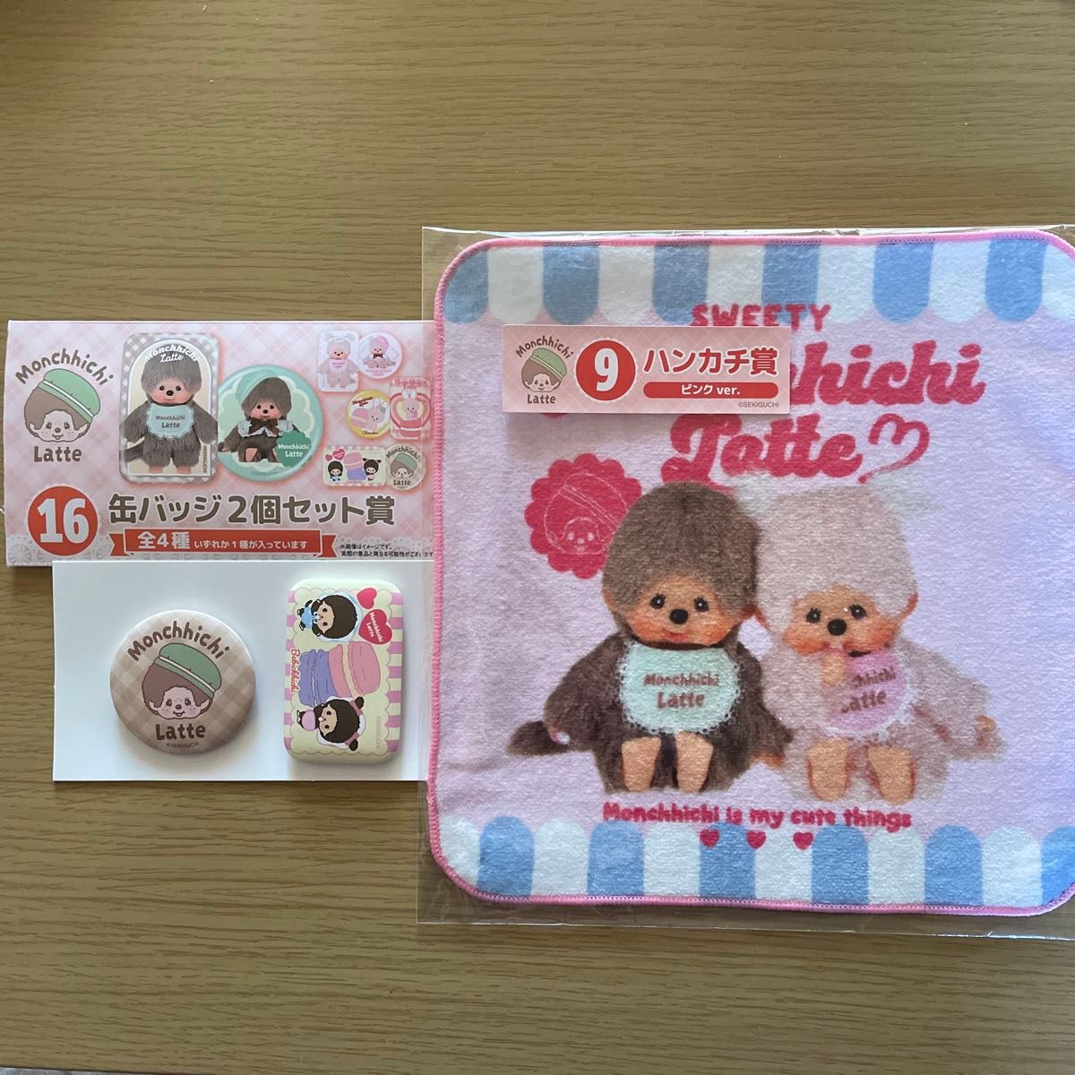 モンチッチ エンタメくじ 缶バッジ2個セット｜Yahoo!フリマ（旧PayPay