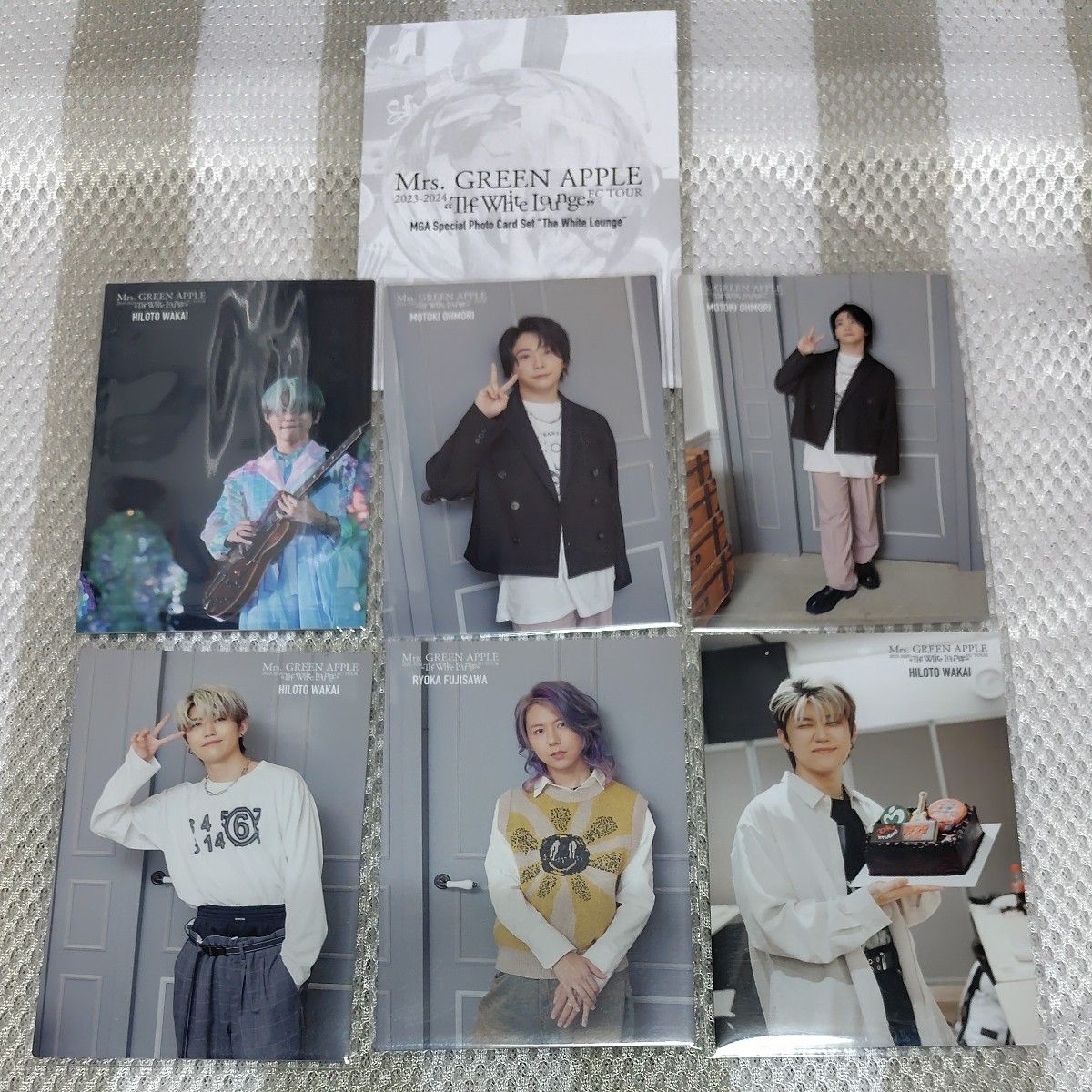 Mrs GREEN APPLE ホワイトラウンジ フォトカード コンプリート｜Yahoo