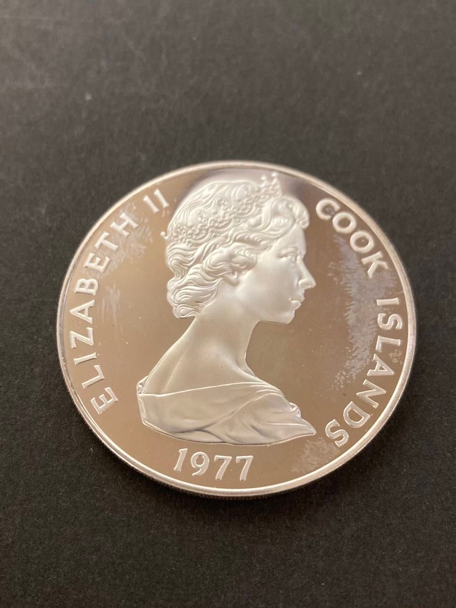 1976年)クック諸島公式貨幣プルーフセット 銀貨 アンティーク 外国