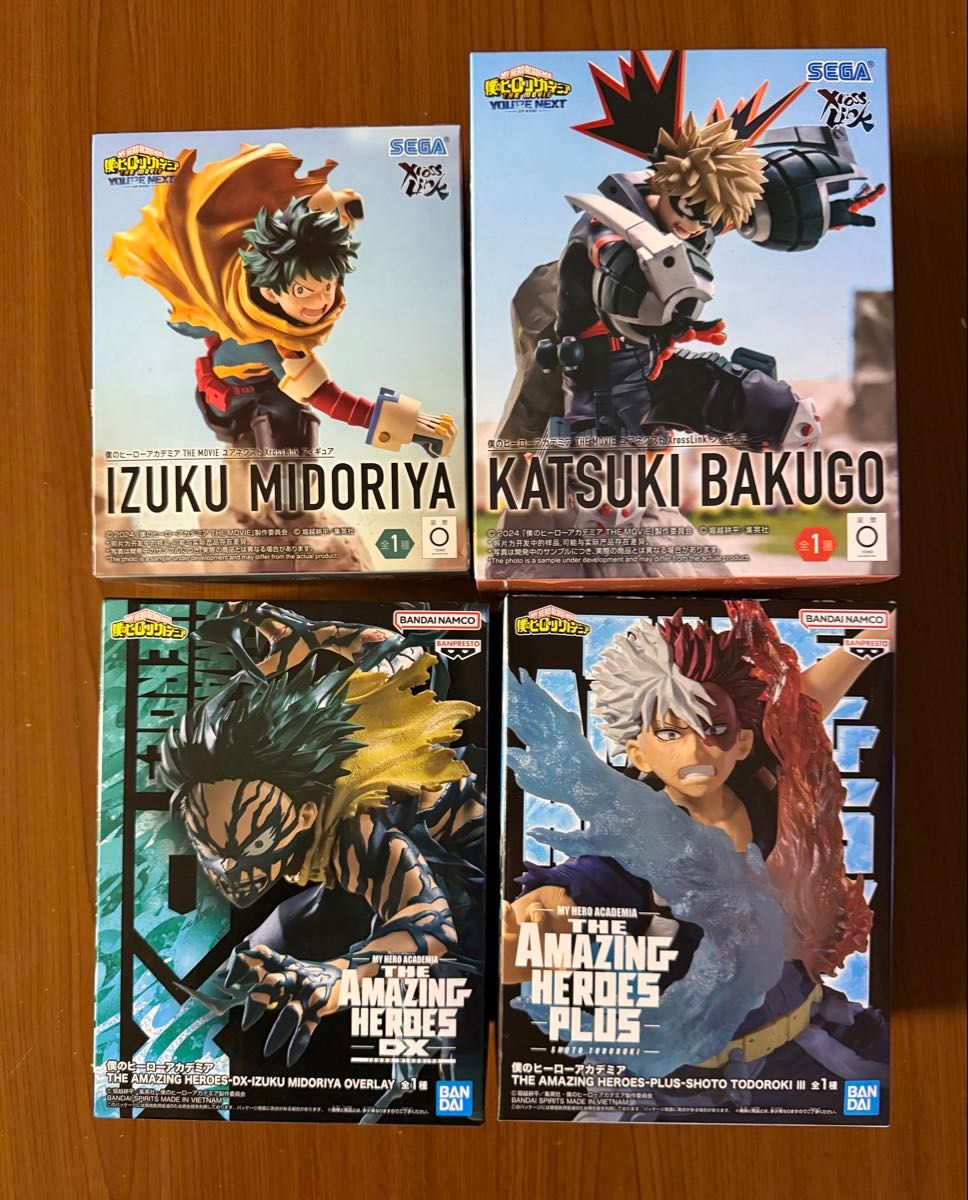 僕のヒーローアカデミア ちあぴこ 爆豪勝己 緑谷出久 轟焦凍 3種セット