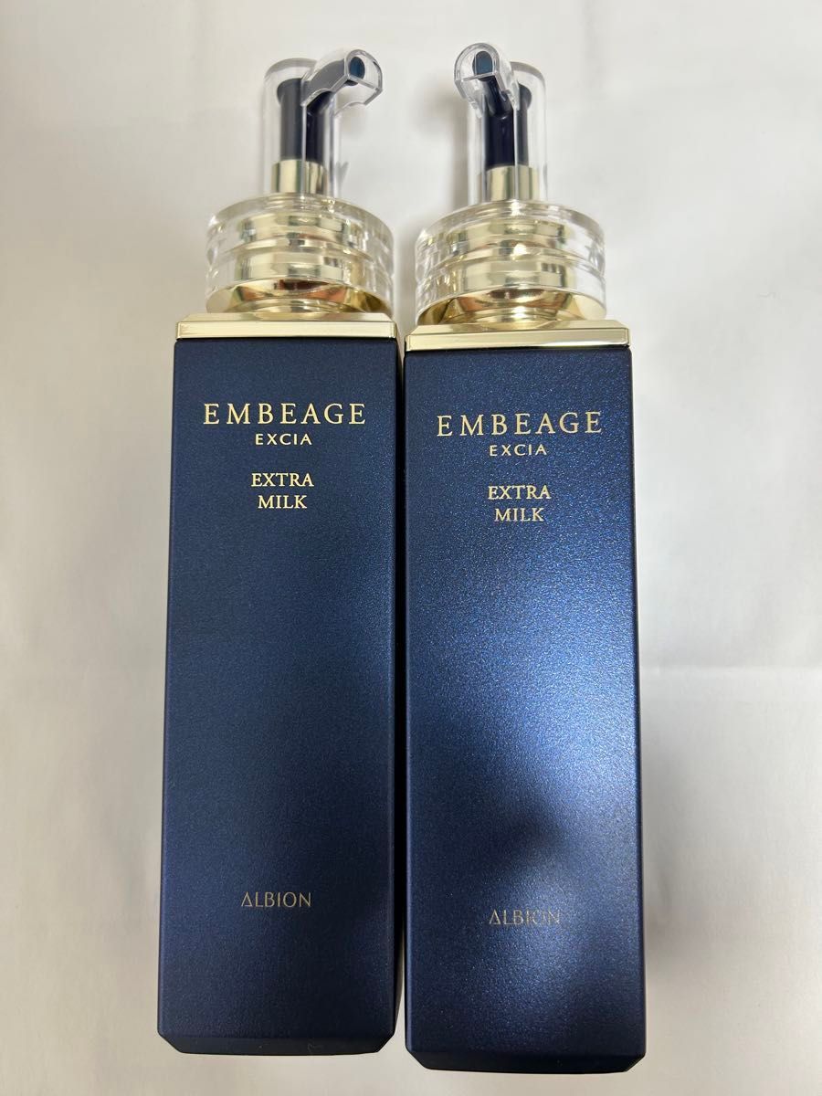 アルビオン アンベアージュ エクストラミルク 200g 乳液 コットン 20枚