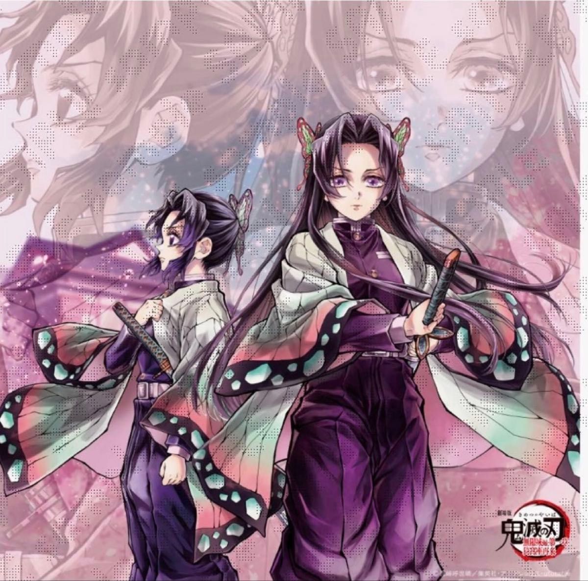 鬼滅の刃 繋ぐ 描き下ろしイラスト ビッグポスター 炭治郎と義勇