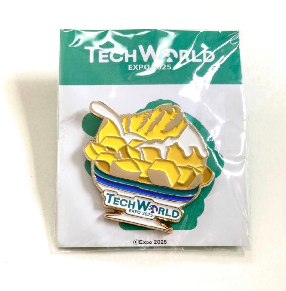 テックワールド TECH WORLD ピンバッチ 関西万博 EXPO2025 非売品