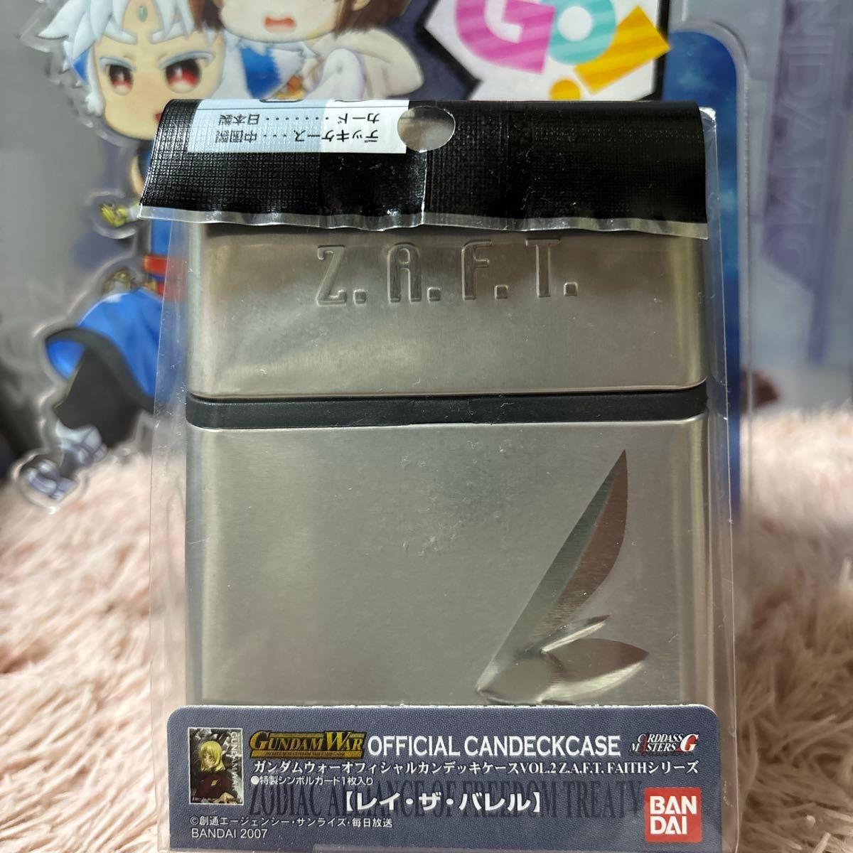 ガンダムウォー 缶デッキケース SEED 新品未開封 アスラン・ザラ