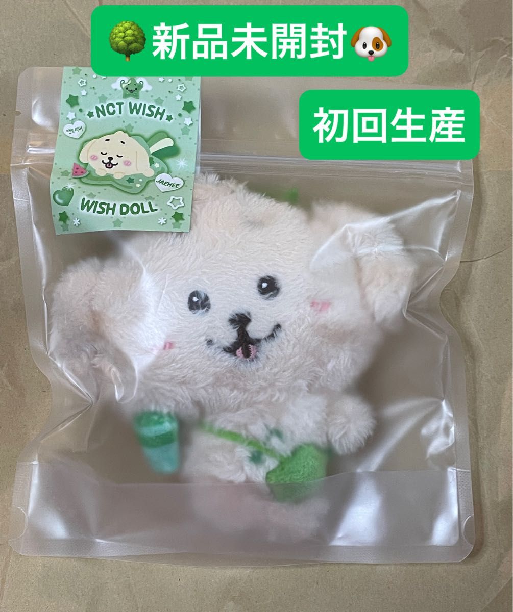 新品未開封】NCT WISH 『Steady』 WISH DOLL ジェヒ JAEHEE デント