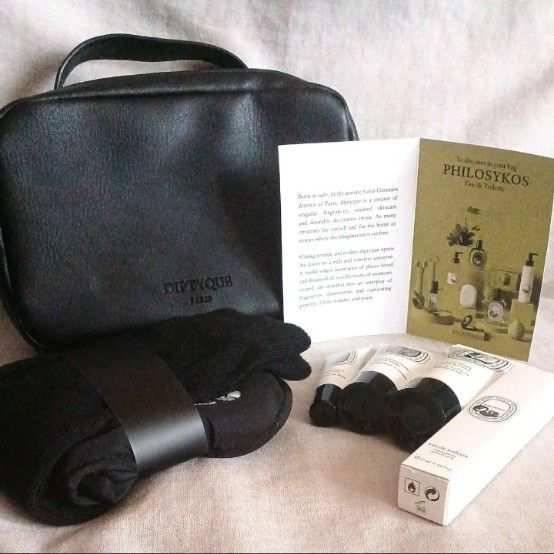 diptyque ファーストクラス カタール航空 アメニティ トワレ付き 香水3