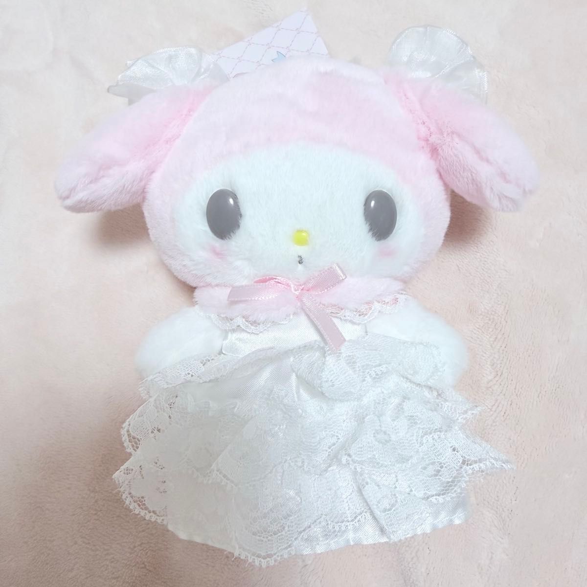 月夜のメロクロ マイメロディ ぬいぐるみマスコット キーホルダー 地雷