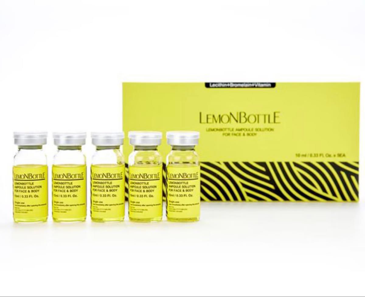 即日発送・】韓国で話題レモンボトル10ml 3本 ホームケアキット