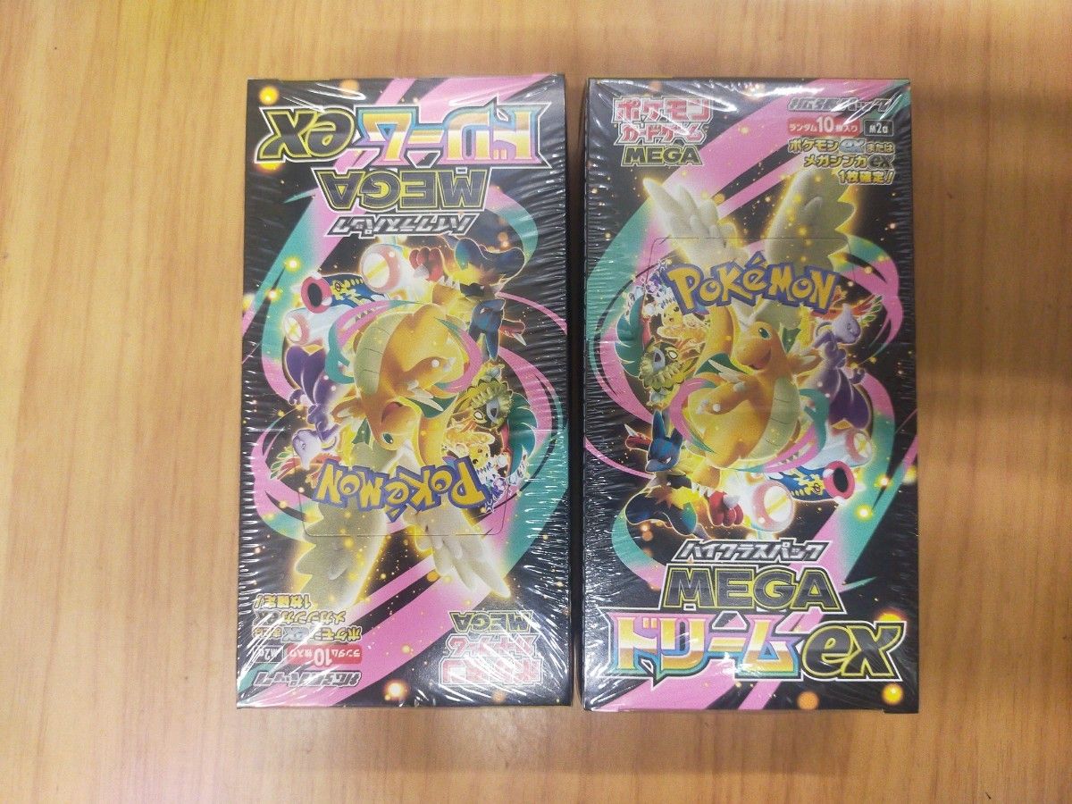 ポケモンカードゲーム メガドリームex 2BOX シュリンク付き｜Yahoo