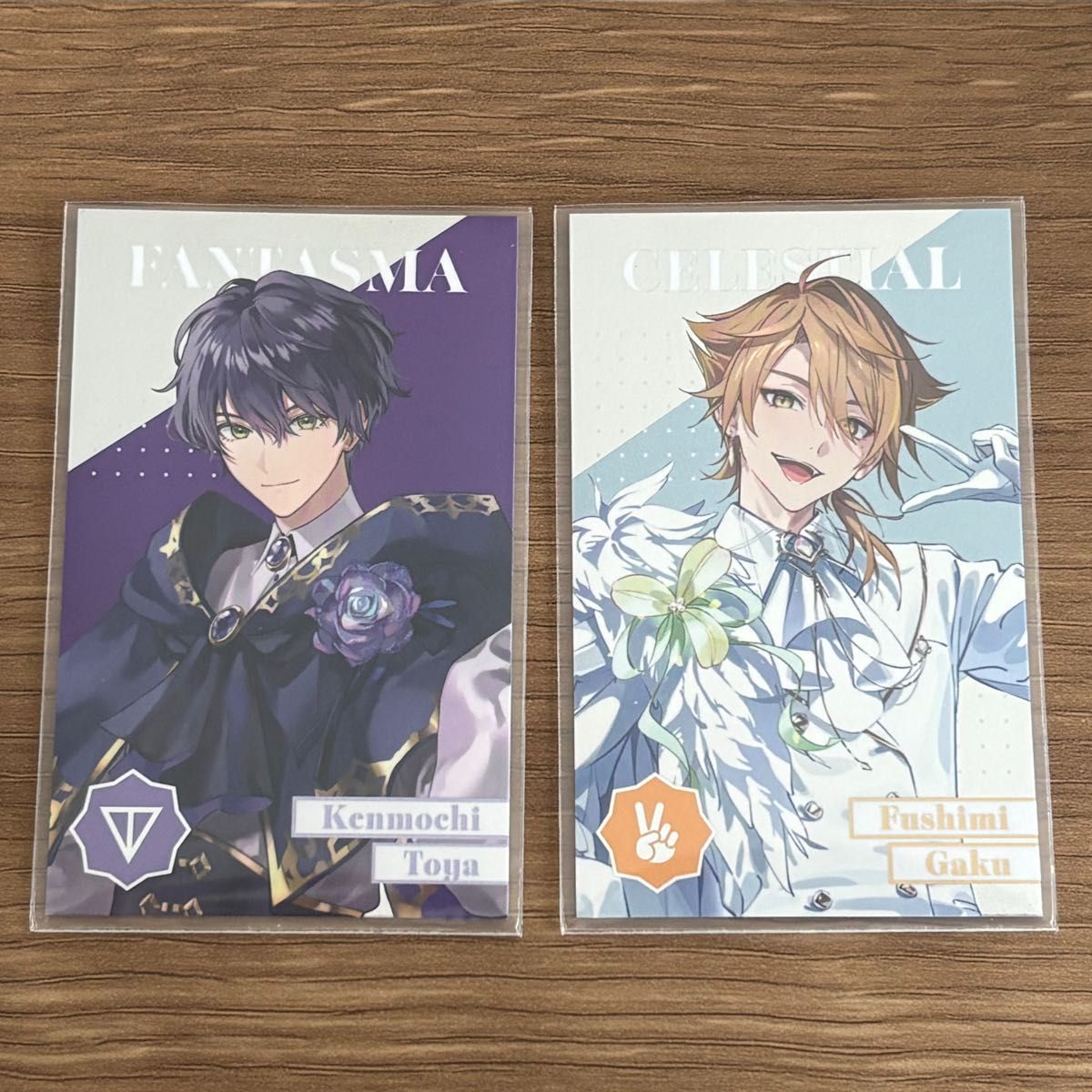 にじさんじ歌謡祭 チェキ風カード 剣持刀也 伏見ガク 咎人 にじさんじ