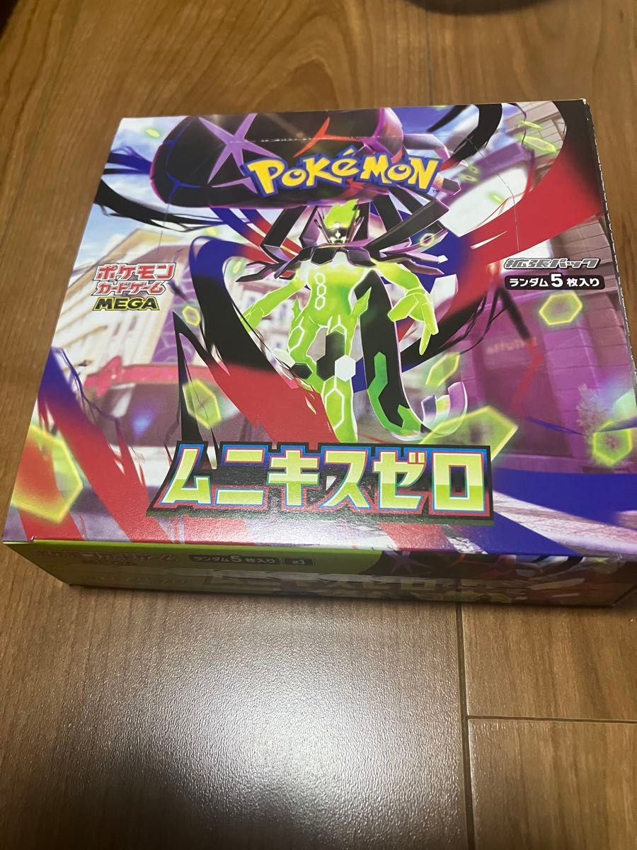 ムニキスゼロ シュリンク付き 未開封 BOX ポケカ MEGA ポケモンカード