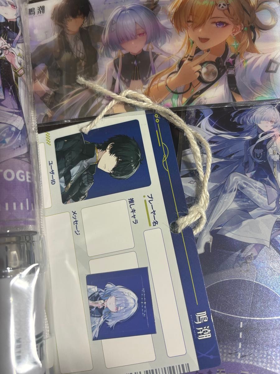 鳴潮 モーニエ 池袋 ライブ ペンライト ポストカード チケット特典