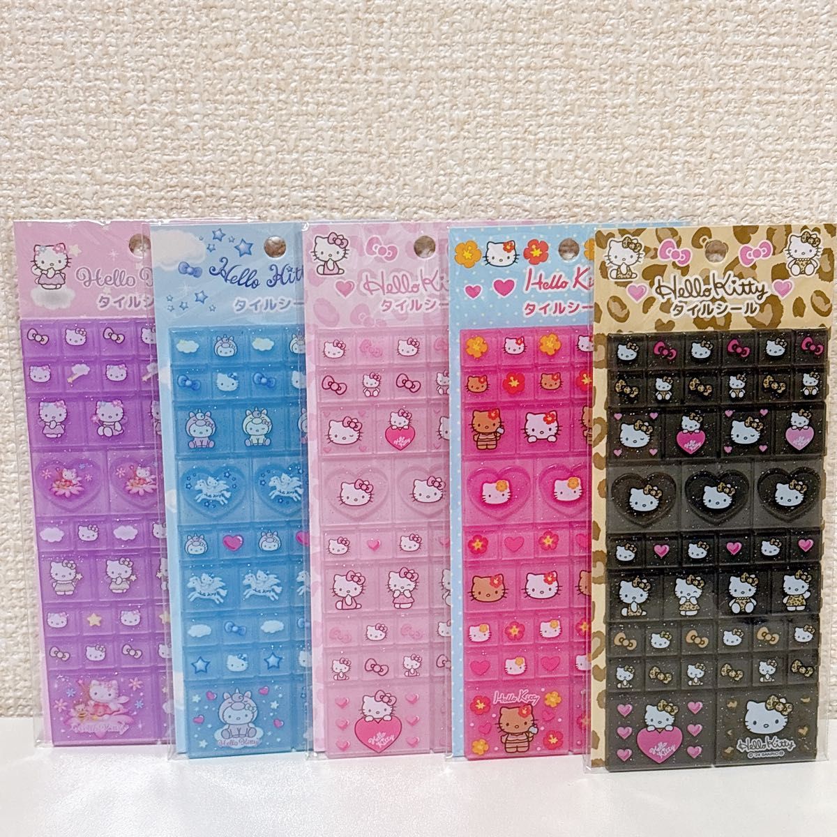 新品 サンリオ ハローキティ ジュエルシール タイルシール バレエコア