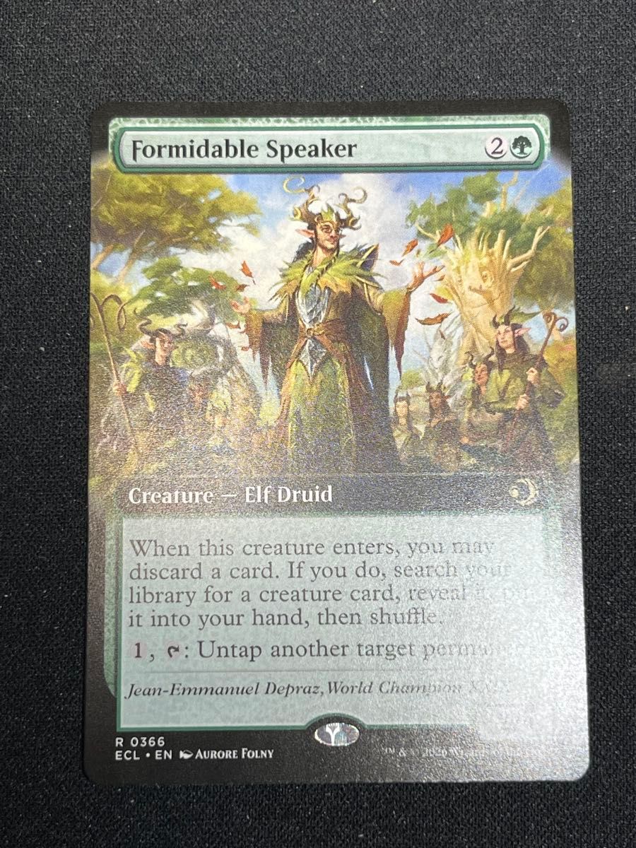 mtg 並外れた語り部/Formidable Speaker 日本語 ローウィンの昏明