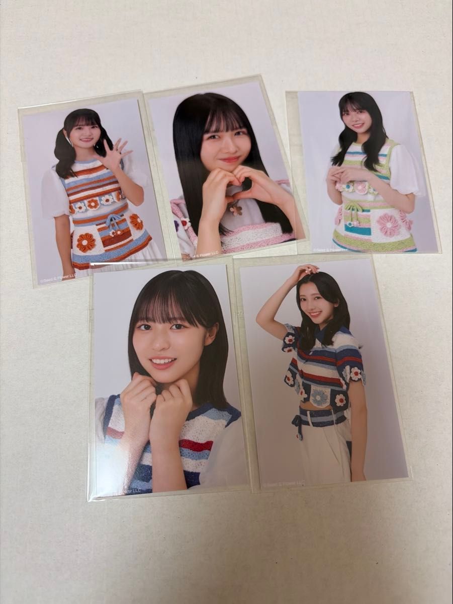 日向坂46 山口陽世 生写真「ひなたフェス2024」オレンジ衣装 コンプ