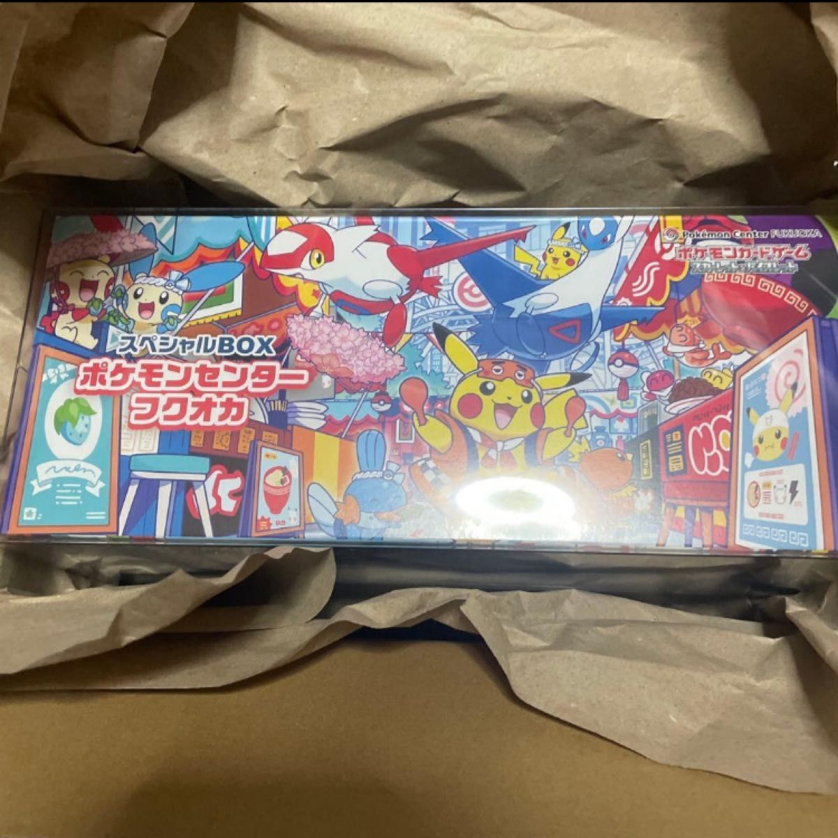 ポケモンセンター フクオカ スペシャルBOX 未開封 シュリンク付き 福岡