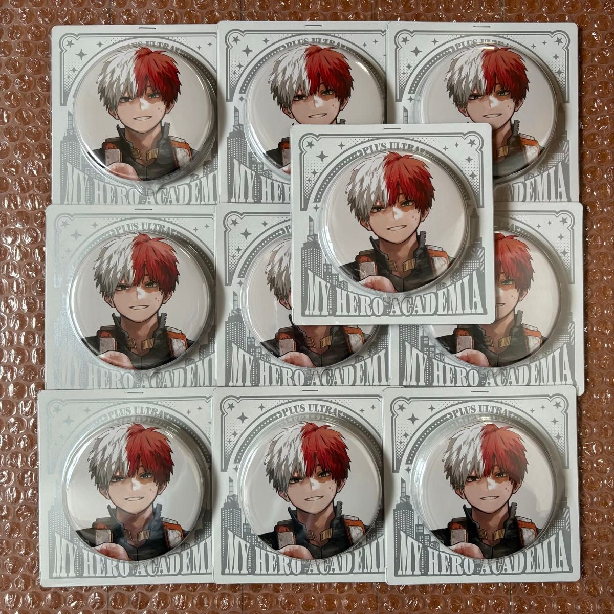 僕のヒーローアカデミア ヒロアカ 原画展 コレクション缶バッジ 轟焦凍