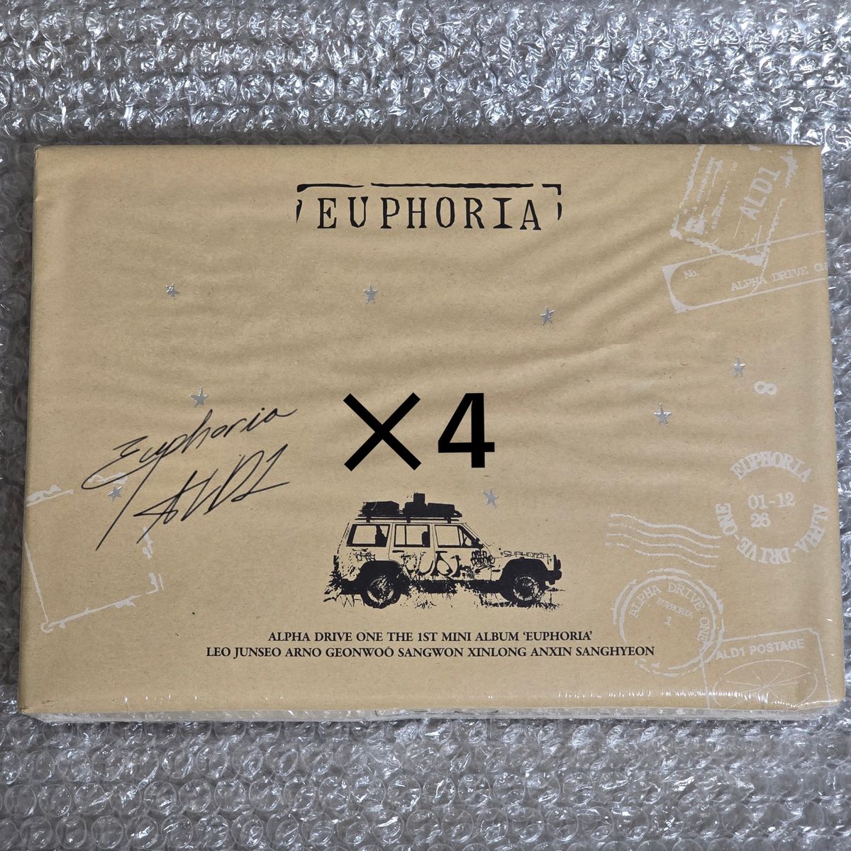 ALD1 ALPHA DRIVE ONE EUPHORIA JEWEL CASE 8種 セット アルバム