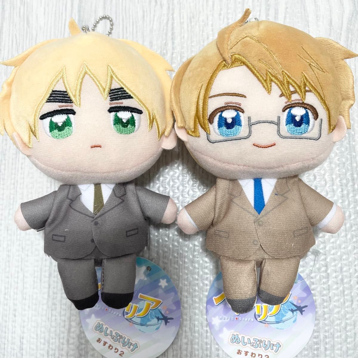 ヘタリア World Stars ぬいぷりけおすわり ぬいぐるみ 全種セット