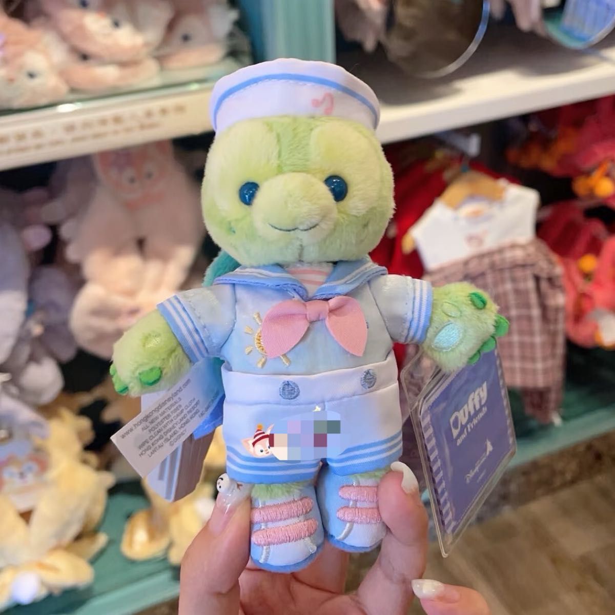 新作 香港ディズニー スプリングセーラー服 リーナベル ぬいぐるみキー