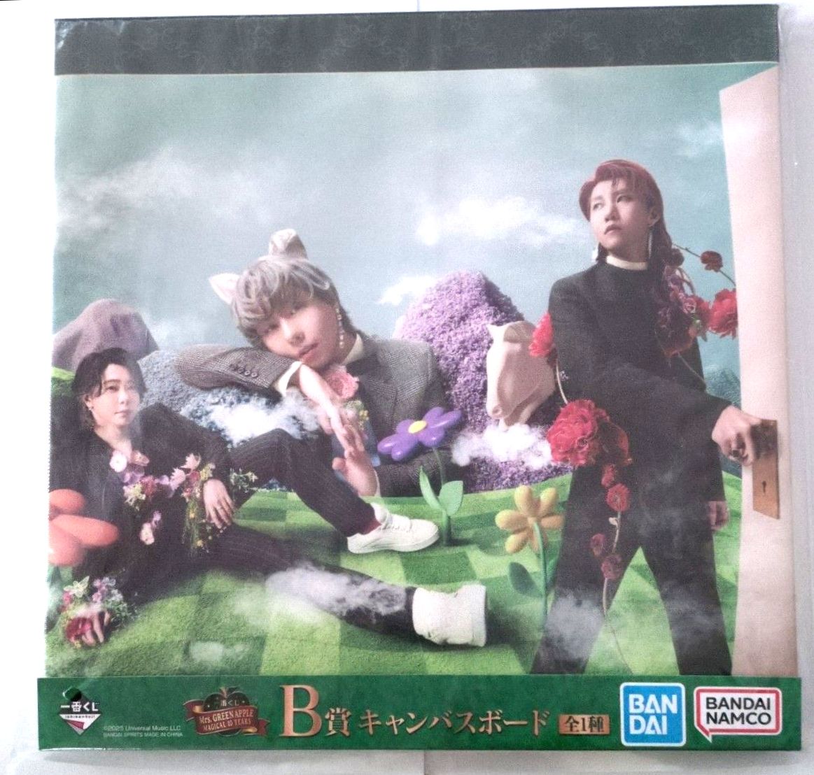 Mrs GREEN APPLE 一番くじ B賞 キャンバスボード 未開封｜Yahoo!フリマ