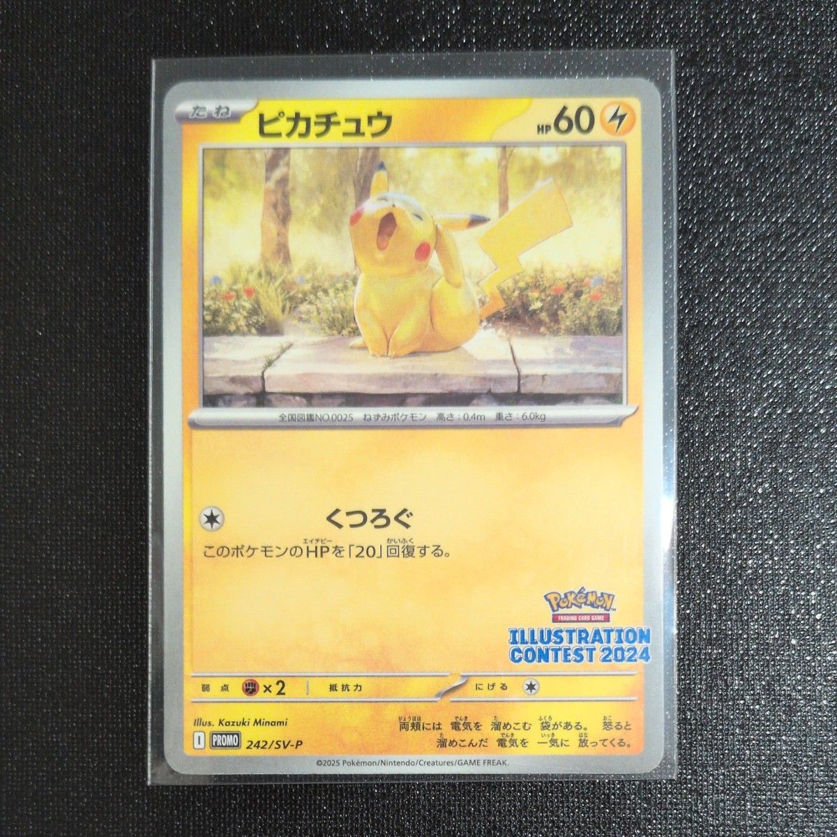 PSA10 ピカチュウ 242/SV-P イラストレーションコンテスト 2025