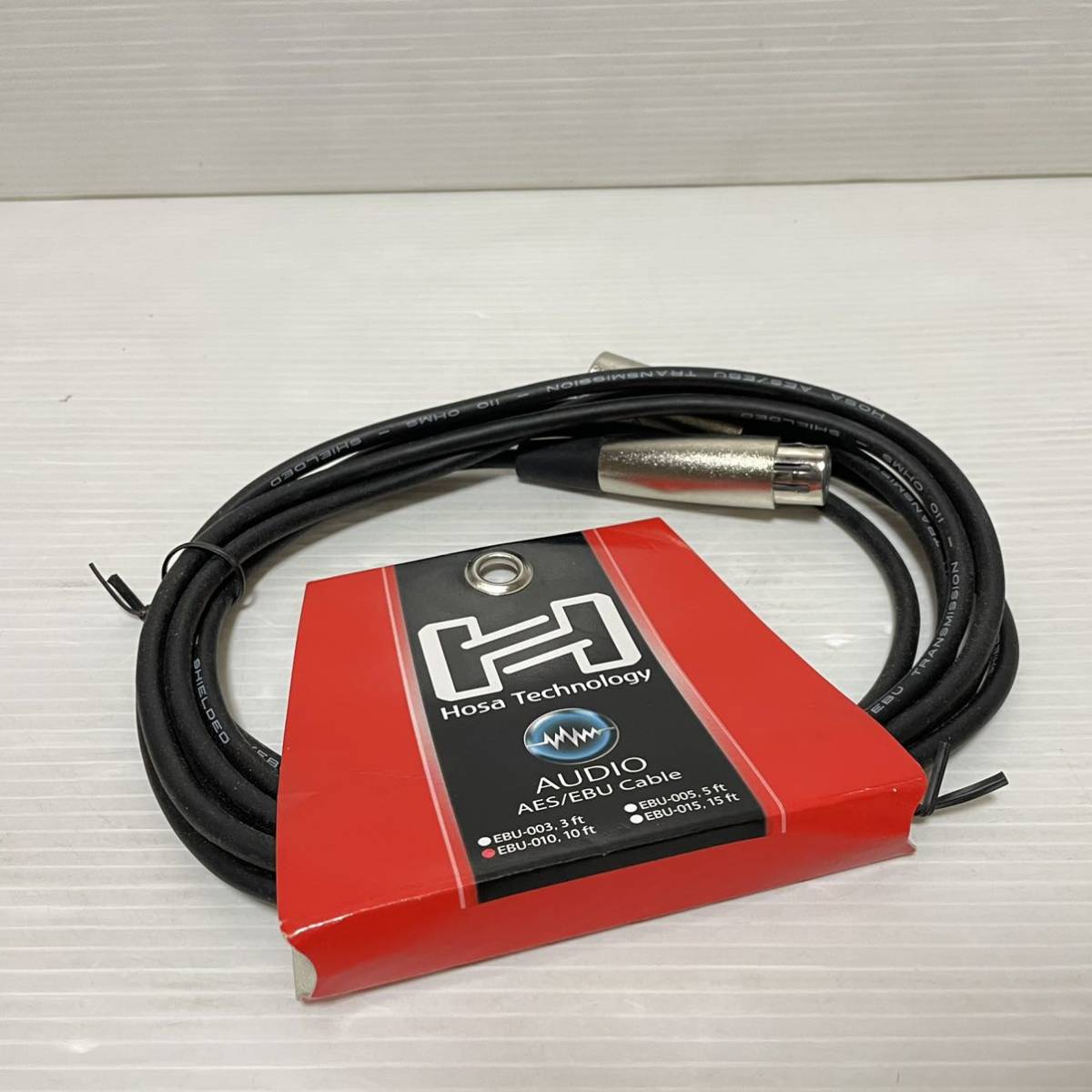 未使用 プロ用 光デジタルケーブル Hosa OPM-310 PREMIUM FIBER-OPTIC