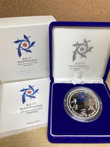 第8回アジア冬季競技大会記念 純銀(セット)の中古価格は14,612円