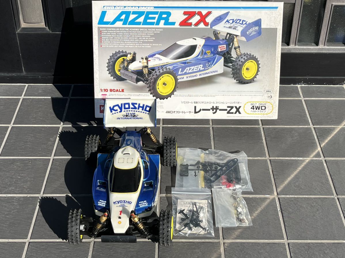 Yahoo!オークション - 売り切り 絶版 京商 初代 レーザーZX メカ付き