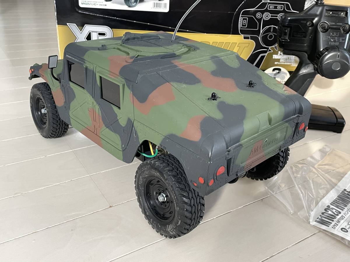 タミヤ1/12 TA-01 M1025 ハンビーハマーH1 タミヤ純正プロポ&メカ付