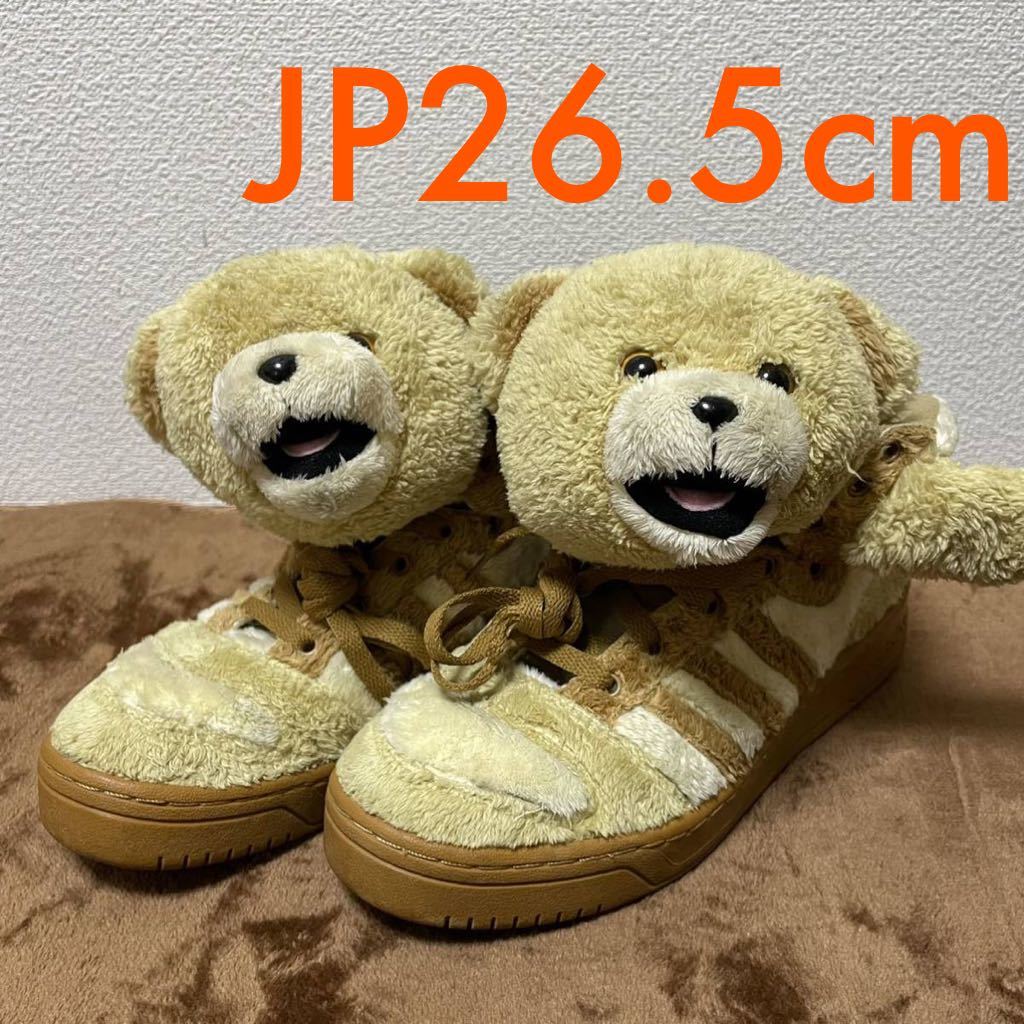 希少品】adidas Originals by JEREMY SCOTT JS BEAR SNEAKER JP26 5cm