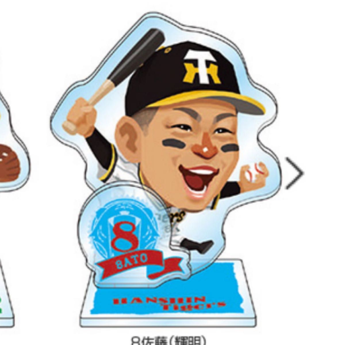 阪神タイガース×マッカノーズ アクリルスタンド #8佐藤輝明選手｜Yahoo