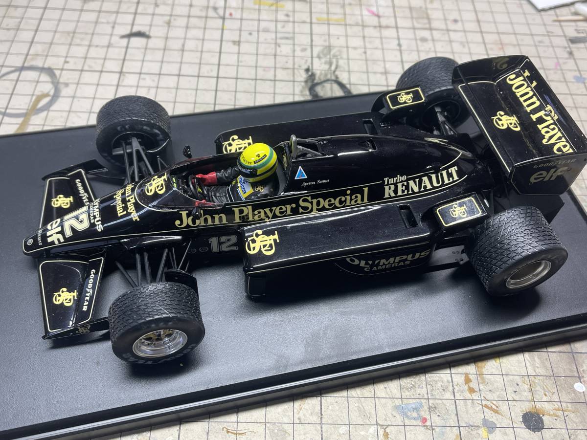 Yahoo!オークション - フジミ 1/20 ロータス97T ポルトガルGP セナフ