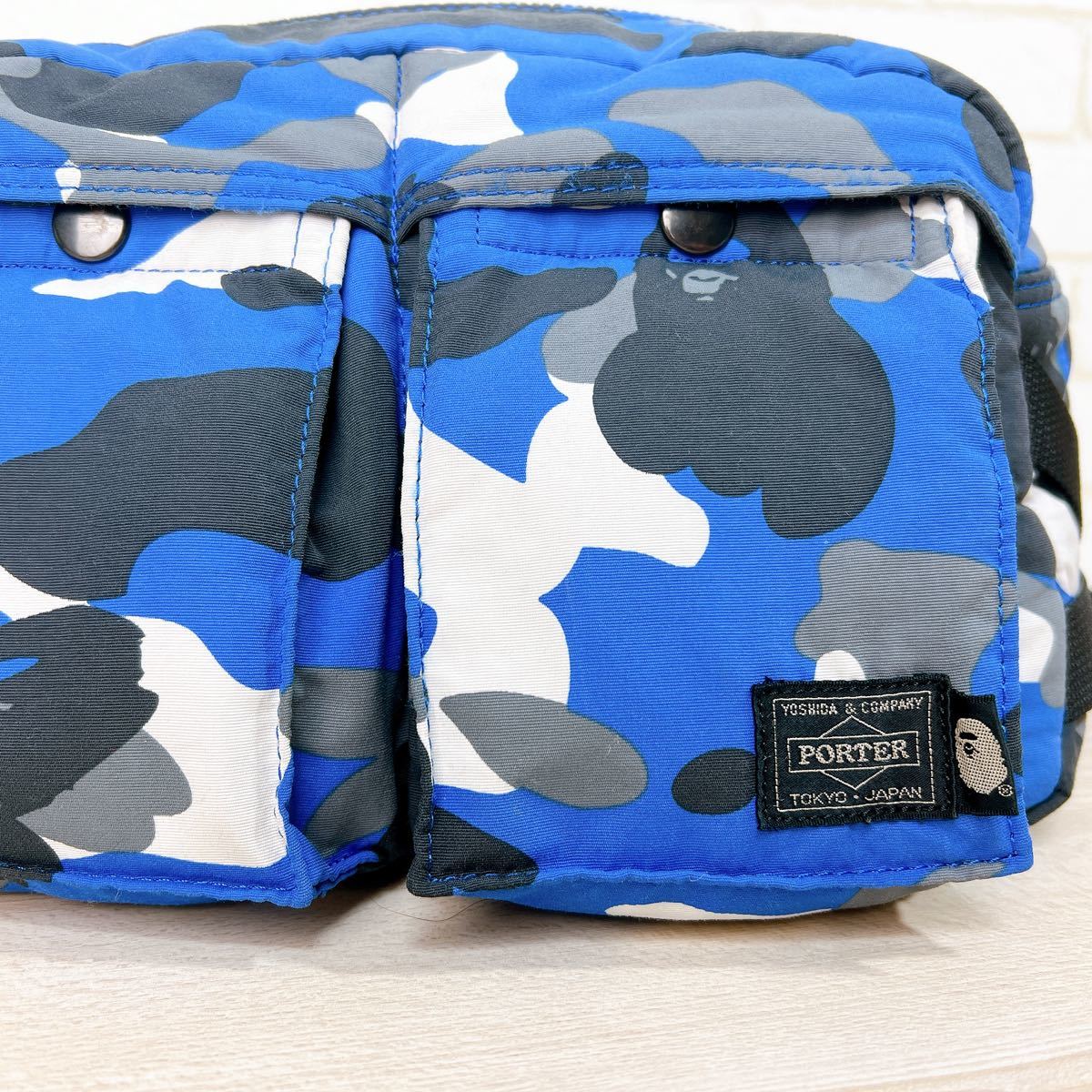 A Bathing Ape × PORTER ア ベイシングエイプ × ポーター ウエスト