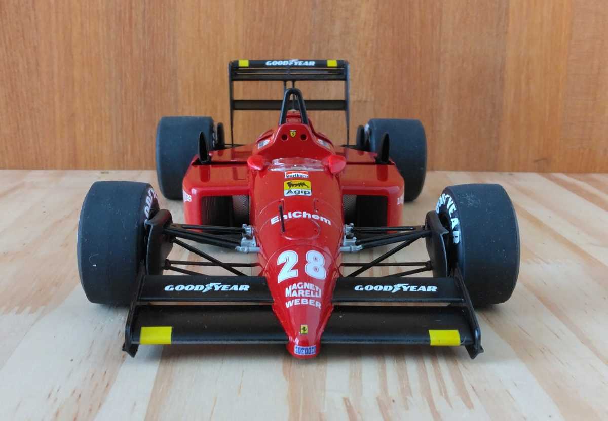 Yahoo!オークション - フジミ模型製 1/20 フェラーリF1 87/88C 完成品